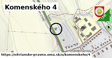 Komenského 4, Nitrianske Pravno