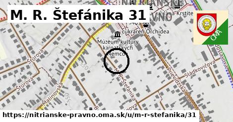 M. R. Štefánika 31, Nitrianske Pravno