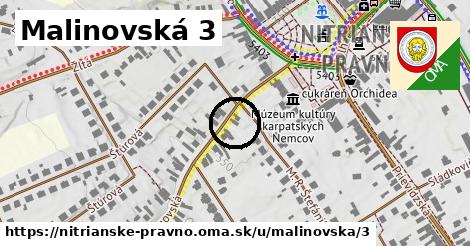 Malinovská 3, Nitrianske Pravno