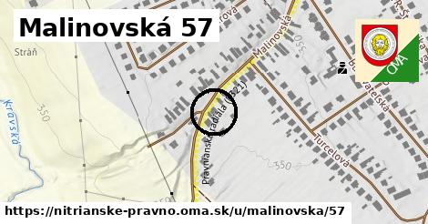 Malinovská 57, Nitrianske Pravno