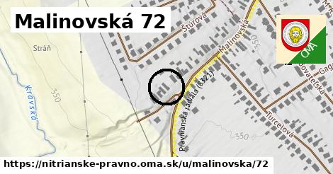 Malinovská 72, Nitrianske Pravno