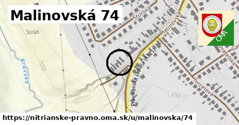 Malinovská 74, Nitrianske Pravno