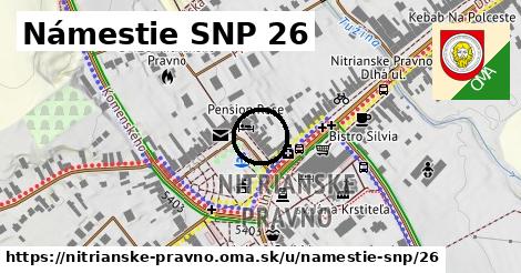 Námestie SNP 26, Nitrianske Pravno