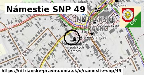 Námestie SNP 49, Nitrianske Pravno