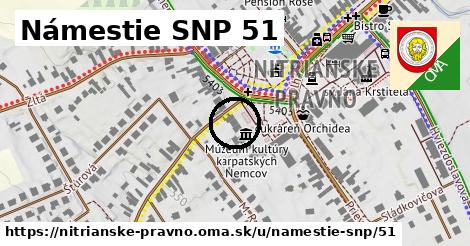 Námestie SNP 51, Nitrianske Pravno