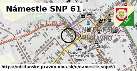 Námestie SNP 61, Nitrianske Pravno