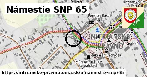 Námestie SNP 65, Nitrianske Pravno