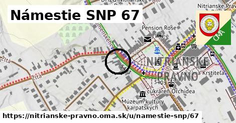 Námestie SNP 67, Nitrianske Pravno