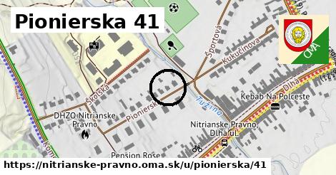 Pionierska 41, Nitrianske Pravno