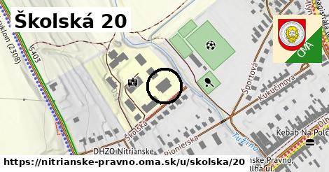 Školská 20, Nitrianske Pravno