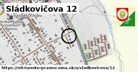 Sládkovičova 12, Nitrianske Pravno