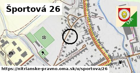 Športová 26, Nitrianske Pravno