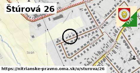 Štúrová 26, Nitrianske Pravno