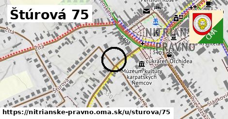 Štúrová 75, Nitrianske Pravno