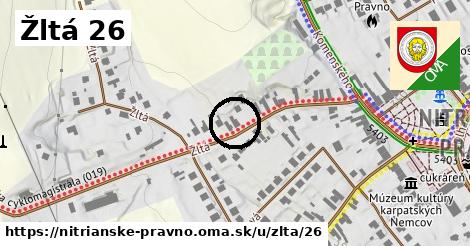 Žltá 26, Nitrianske Pravno