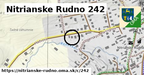 Nitrianske Rudno <span class="supisne">242</span>