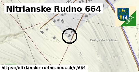 Nitrianske Rudno <span class="supisne">664</span>