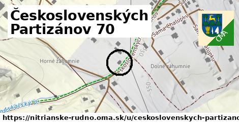 Československých Partizánov 70, Nitrianske Rudno