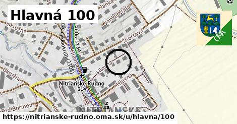 Hlavná 100, Nitrianske Rudno