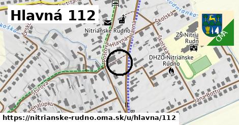 Hlavná 112, Nitrianske Rudno