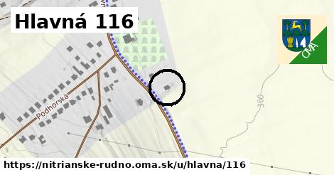 Hlavná 116, Nitrianske Rudno