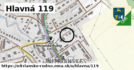 Hlavná 119, Nitrianske Rudno