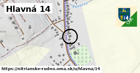 Hlavná 14, Nitrianske Rudno