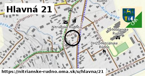 Hlavná 21, Nitrianske Rudno