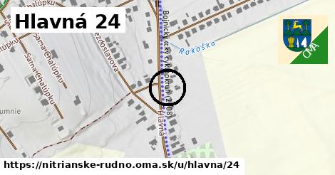 Hlavná 24, Nitrianske Rudno