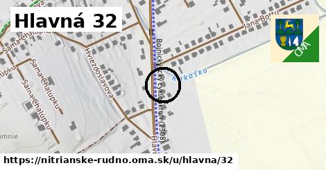 Hlavná 32, Nitrianske Rudno