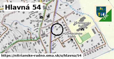 Hlavná 54, Nitrianske Rudno