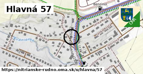 Hlavná 57, Nitrianske Rudno