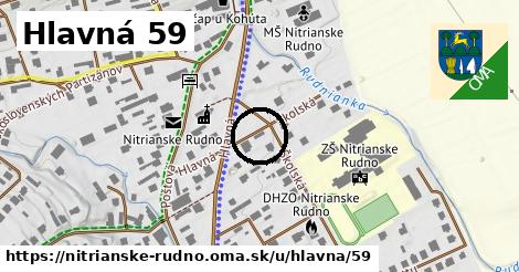 Hlavná 59, Nitrianske Rudno