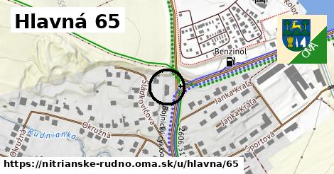 Hlavná 65, Nitrianske Rudno