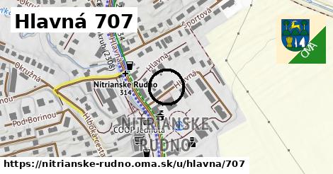 Hlavná 707, Nitrianske Rudno