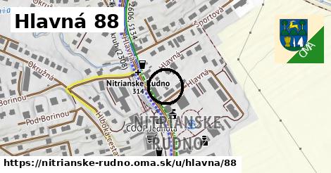 Hlavná 88, Nitrianske Rudno