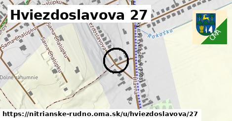 Hviezdoslavova 27, Nitrianske Rudno