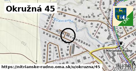 Okružná 45, Nitrianske Rudno