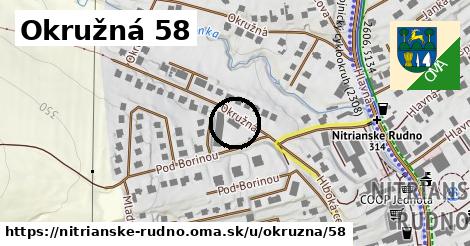 Okružná 58, Nitrianske Rudno