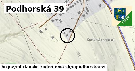 Podhorská 39, Nitrianske Rudno