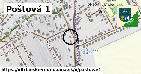 Poštová 1, Nitrianske Rudno