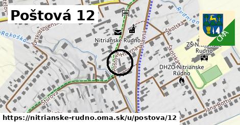 Poštová 12, Nitrianske Rudno