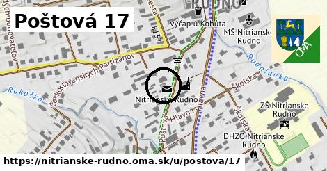 Poštová 17, Nitrianske Rudno