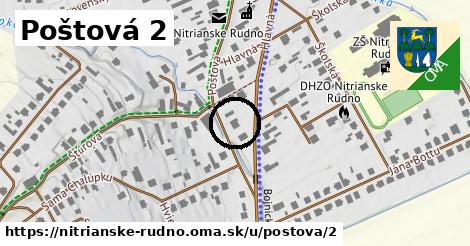 Poštová 2, Nitrianske Rudno