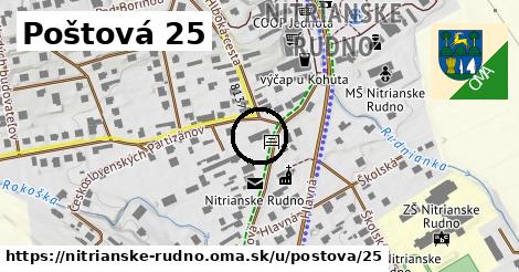 Poštová 25, Nitrianske Rudno