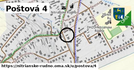 Poštová 4, Nitrianske Rudno