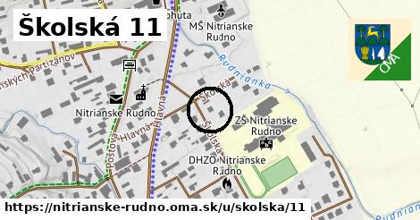 Školská 11, Nitrianske Rudno