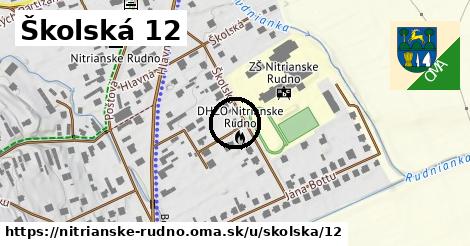 Školská 12, Nitrianske Rudno