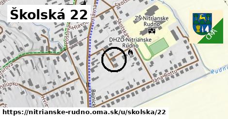 Školská 22, Nitrianske Rudno