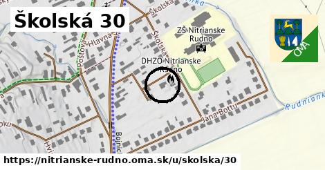 Školská 30, Nitrianske Rudno